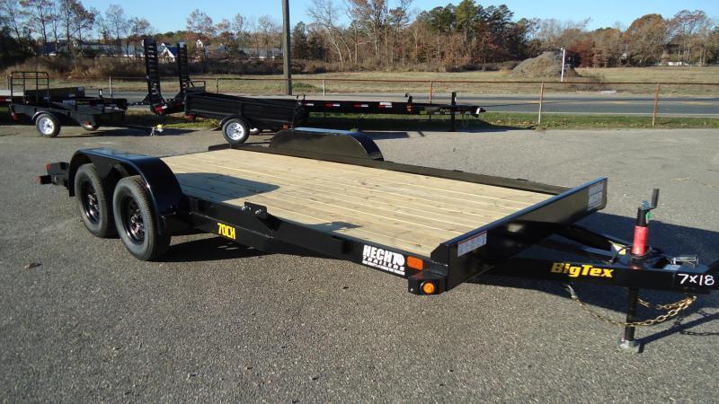 2020 Big Tex Trailers CH 7X18 70CH 18BK 4SIR DT BLACK Car / Racing Trailer 2020 Big Tex Trailers CH 7X18 70CH 18BK 4SIR DT BLACK Car / Racing Trailer