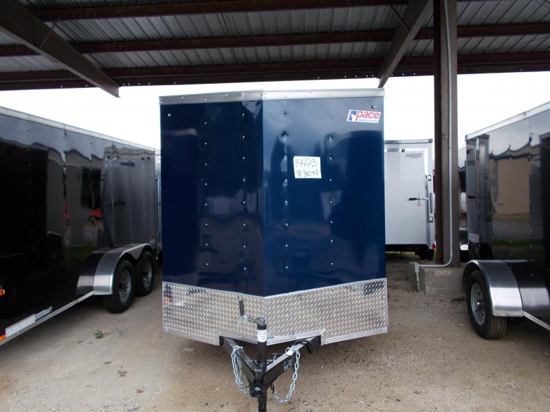 2020 Pace American 6X10 OBDLX SI2 24VS SVNT BLUE Enclosed Cargo Trailer 2020 Pace American 6X10 OBDLX SI2 24VS SVNT BLUE Enclosed Cargo Trailer