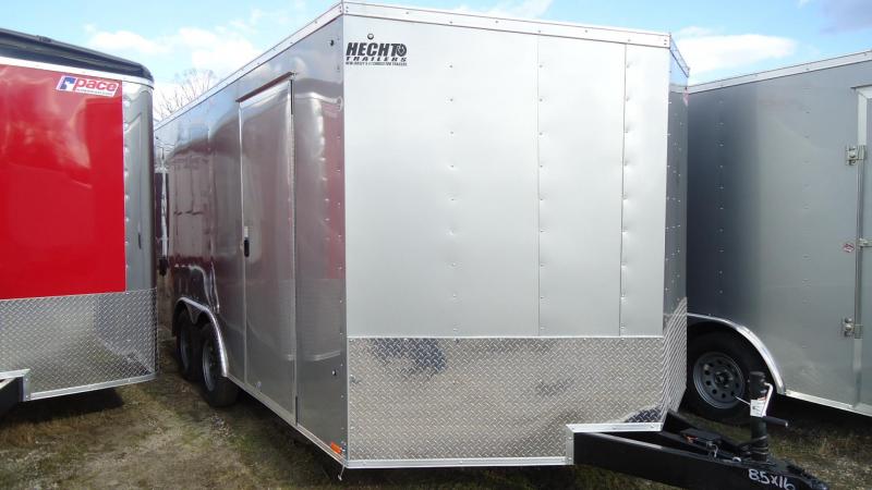 2020 Pace American 8.5X16 OBDLX TE2 30VS 18"TNG RAMP SVNT SILVER Enclosed Cargo Trailer 2020 Pace American 8.5X16 OBDLX TE2 30VS 18"TNG RAMP SVNT SILVER Enclosed Cargo Trailer