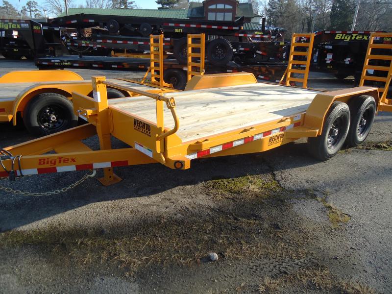 2020 Big Tex Trailers EH 7X18 14ET 18YE KR KNEE DT YELLOW Equipment Trailer 2020 Big Tex Trailers EH 7X18 14ET 18YE KR KNEE DT YELLOW Equipment Trailer