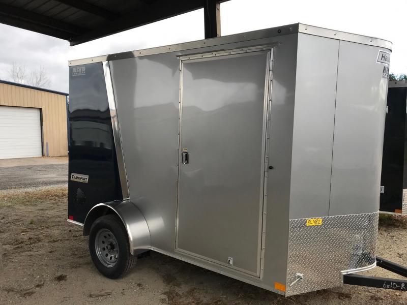 2020 Haulmark 6X10 TSV S2 RAMP SILVER & BLUE Enclosed Cargo Trailer 2020 Haulmark 6X10 TSV S2 RAMP SILVER & BLUE Enclosed Cargo Trailer
