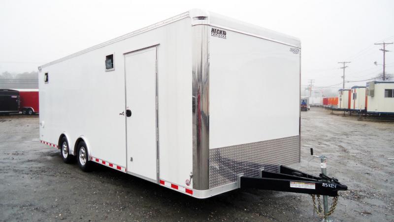 2020 Bravo Trailers 8.5X24 ST TA3 6"X HD RAMP DRAFT COIN WHITE Car / Racing Trailer 2020 Bravo Trailers 8.5X24 ST TA3 6"X HD RAMP DRAFT COIN WHITE Car / Racing Trailer