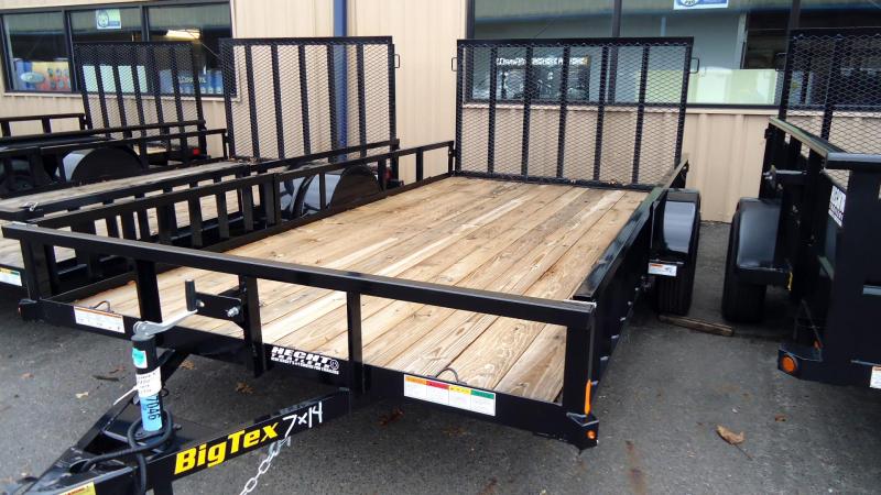 2019 Big Tex Trailers UT 7X14 35SA 14BK 4RG SX BLACK ATV Trailer 2019 Big Tex Trailers UT 7X14 35SA 14BK 4RG SX BLACK ATV Trailer