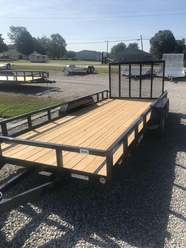 2020 Sure-Trac 7 X 18 Tube Top Utility 7K Tandem 2020 Sure-Trac 7 X 18 Tube Top Utility 7K Tandem
