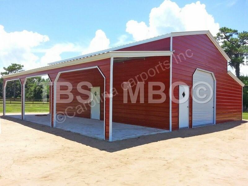 48x40 Barn Garage B149 Garages Barns Portable Storage