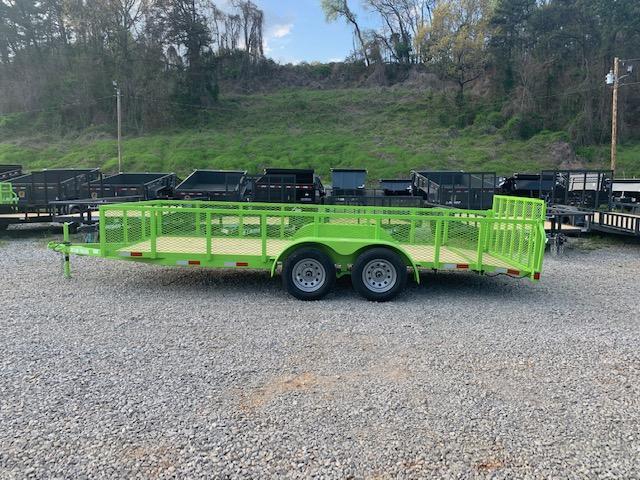 2020 Outlaw Trailers 6.4' x 18' 7000 GVWR w/2' mesh sides Utility Trailer 2020 Outlaw Trailers 6.4' x 18' 7000 GVWR w/2' mesh sides Utility Trailer
