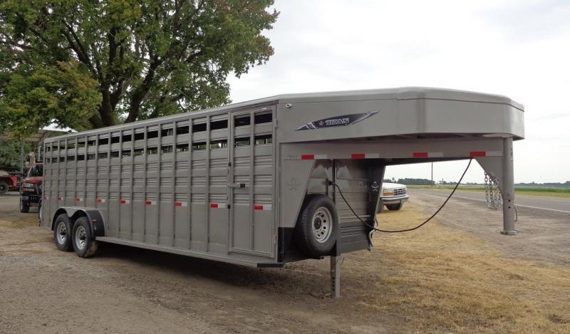 2019 Titan 6'8 x 24' Standard Livestock Trailer 2019 Titan 6'8 x 24' Standard Livestock Trailer