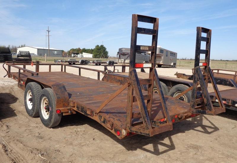 2007 PJ Trailers 80" x 20' 6" Channel Equipment Trailer 2007 PJ Trailers 80" x 20' 6" Channel Equipment Trailer