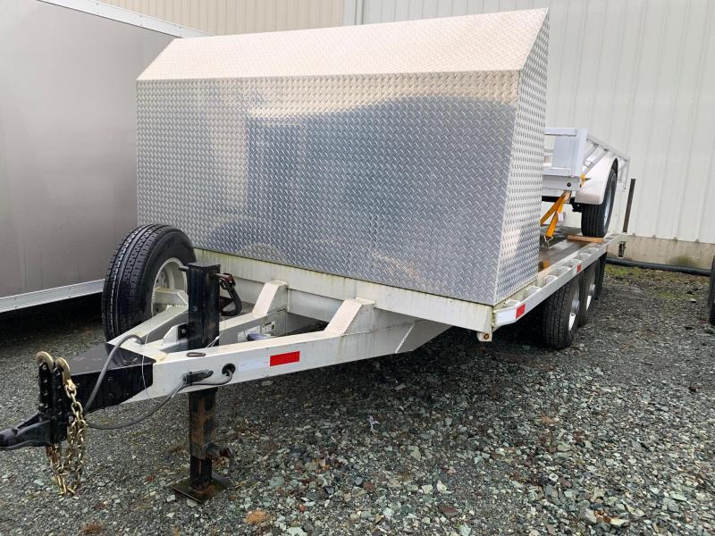 2016 Wildwood 8.5X18 ALUMINUM 14k DECKOVER Flatbed Trailer 2016 Wildwood 8.5X18 ALUMINUM 14k DECKOVER Flatbed Trailer