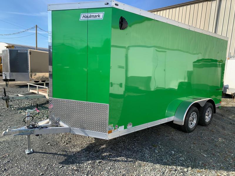 2020 Haulmark 7x16 Aluminum Ramp Enclosed Cargo Trailer