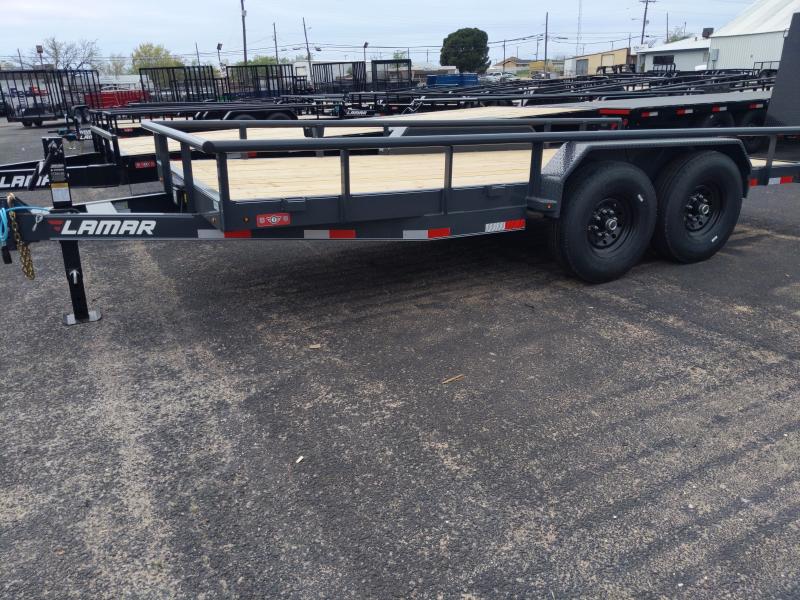Lamar 83 x 16 7K Utility Trailer 14 ply Lamar 83 x 16 7K Utility Trailer 14 ply
