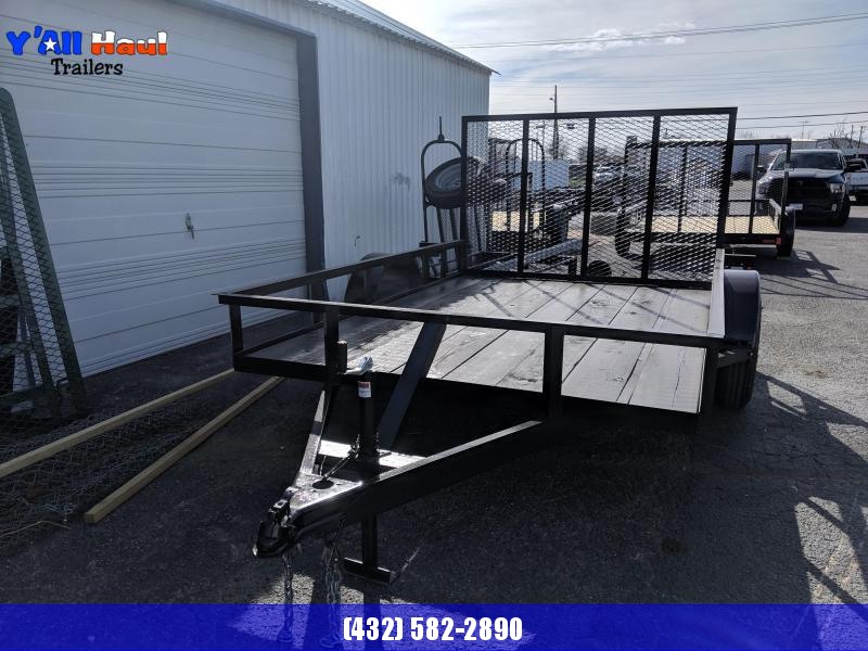 C&M 76x10 Single 4'Gate Utility Trailer C&M 76x10 Single 4'Gate Utility Trailer