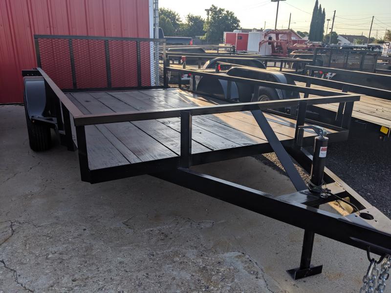 C&M 76 x 12 single Utility Trailer 2' Dovetail 32 C&M 76 x 12 single Utility Trailer 2' Dovetail 32
