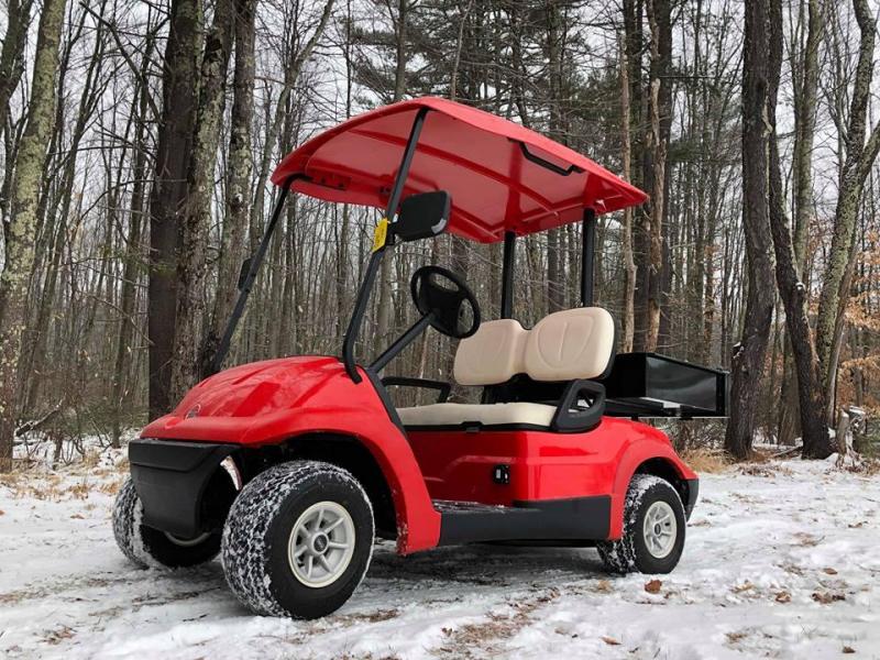 NEW Advanced EV electric golf cart w/cargo box and new batteries-FIRE RED NEW Advanced EV electric golf cart w/cargo box and new batteries-FIRE RED