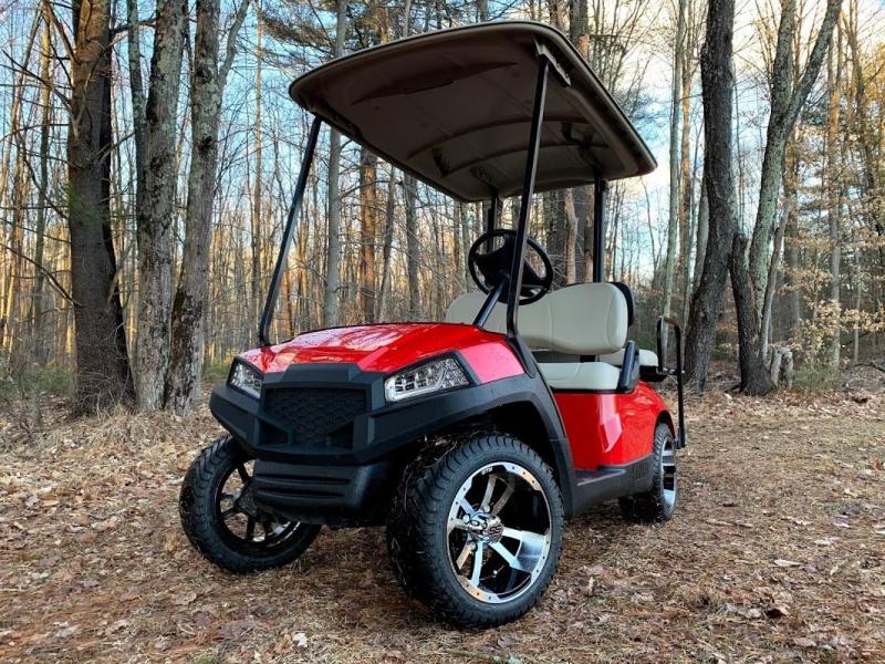 Yamaha Drive GAS 4 pass SEMI-CUSTOM golf car RED HAVOC body-NICE!! Yamaha Drive GAS 4 pass SEMI-CUSTOM golf car RED HAVOC body-NICE!!