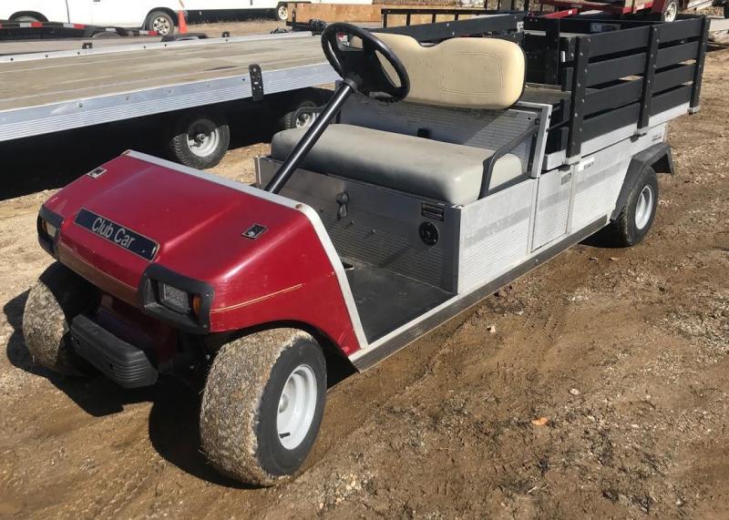 1999 Club Car Carryall/Turf 6 Gas Utility Flatbed Stakebody 1999 Club Car Carryall/Turf 6 Gas Utility Flatbed Stakebody