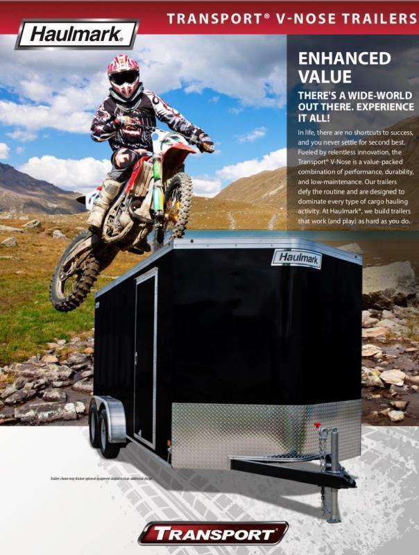 2020 Haulmark 6' X 10' Transport V-Nose Enclosed Cargo Trailer 2020 Haulmark 6' X 10' Transport V-Nose Enclosed Cargo Trailer