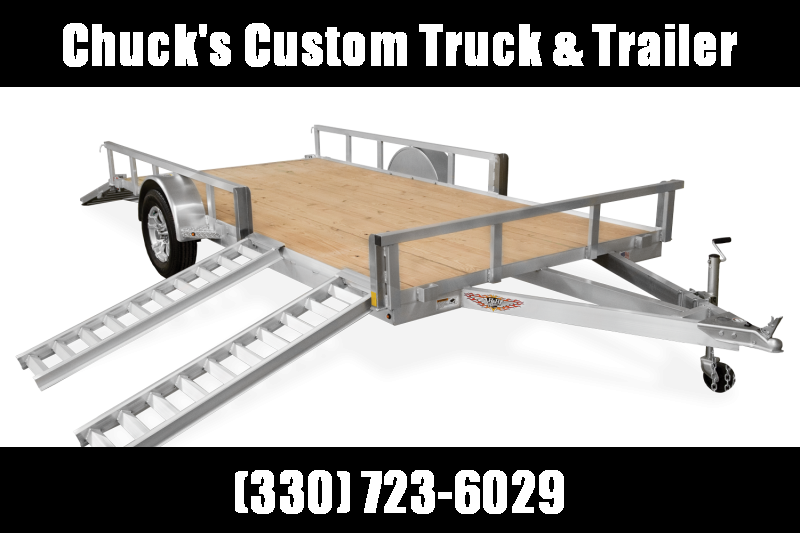 2020 H and H Trailer ATV 8.5(82)X16 TANDEM ALUM RAILSIDE ATV 7K 2020 H and H Trailer ATV 8.5(82)X16 TANDEM ALUM RAILSIDE ATV 7K