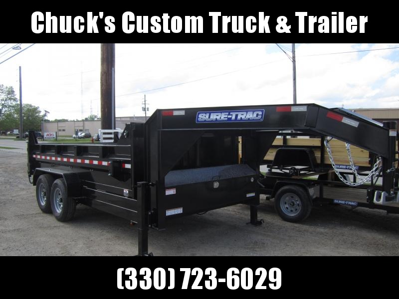 2020 Sure-Trac 82 IN X 14 LP 14K Goose Telescopic Dump 2020 Sure-Trac 82 IN X 14 LP 14K Goose Telescopic Dump