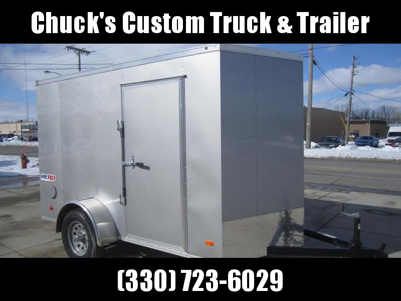 2020 Bravo Trailers 6'X10' HERO RAMP DOOR Enclosed Cargo Trailer 2020 Bravo Trailers 6'X10' HERO RAMP DOOR Enclosed Cargo Trailer