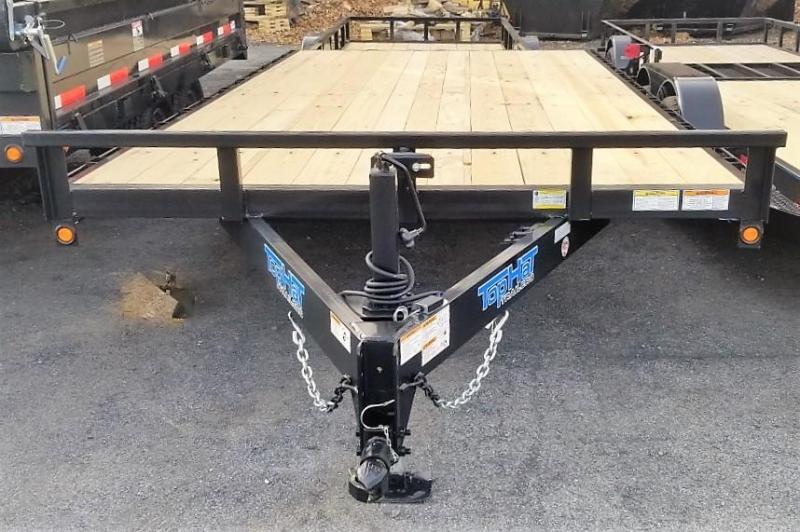 2020 Top Hat Trailers 8X16 Flatbed Deckover Trailer 2020 Top Hat Trailers 8X16 Flatbed Deckover Trailer