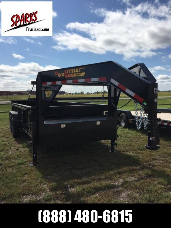 Sparks 16' Gooseneck Dump Trailer Sparks 16' Gooseneck Dump Trailer