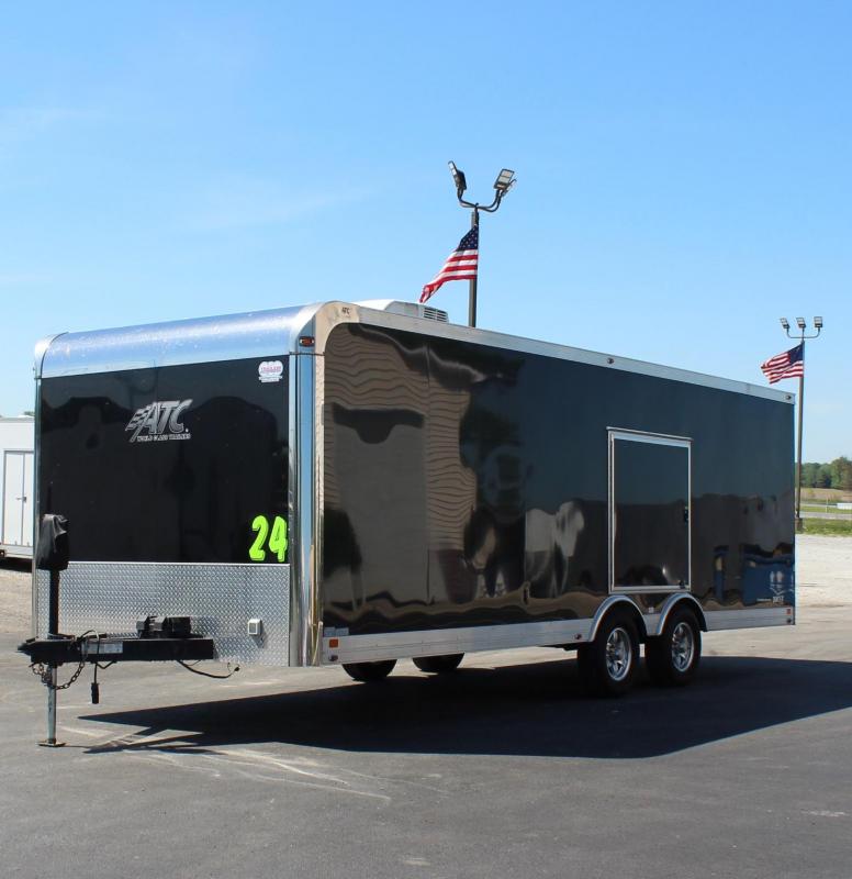 <b>SUPER NICE PRE-OWNED JUST ARRIVED</b> 2014 24' ATC Quest Car Trailer <b>SUPER NICE PRE-OWNED JUST ARRIVED</b> 2014 24' ATC Quest Car Trailer