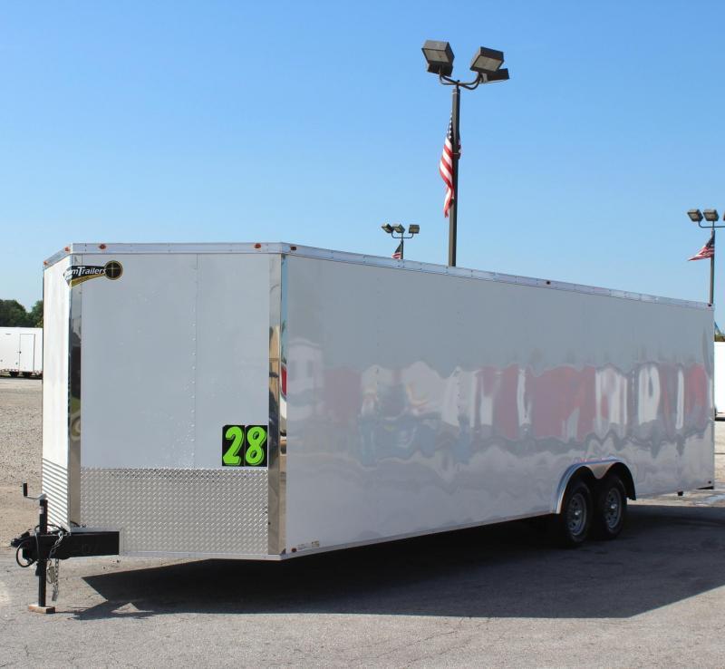 <b>READY!</b> 2020 28' Millennium Chrome Enclosed Race Car Trailer FREE RADIAL UPGRADE <b>READY!</b> 2020 28' Millennium Chrome Enclosed Race Car Trailer FREE RADIAL UPGRADE