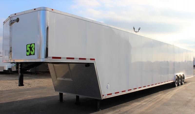 <b>PERFECT CAR HAULER 180' Recessed E-Track</b> 2020 53' Millennium Gooseneck <b>PERFECT CAR HAULER 180' Recessed E-Track</b> 2020 53' Millennium Gooseneck