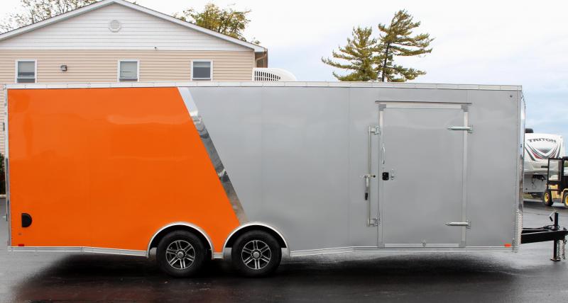 <b>2019 Liquidation Special Sale</b> Pre-Owned in Great Condition 24' 2017 Discovery Challenger Car Trailer Alum Wheels & Air Conditioner Finished Interior <b>2019 Liquidation Special Sale</b> Pre-Owned in Great Condition 24' 2017 Discovery Challenger Car Trailer Alum Wheels & Air Conditioner Finished Interior