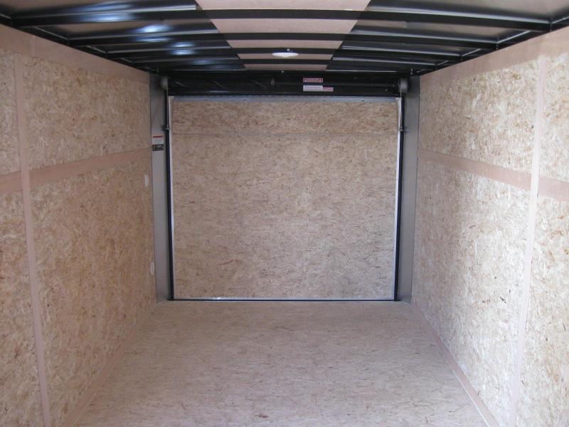 7 X16 Scout Enclosed Cargo Trailer With Plus Pkg Plus Free