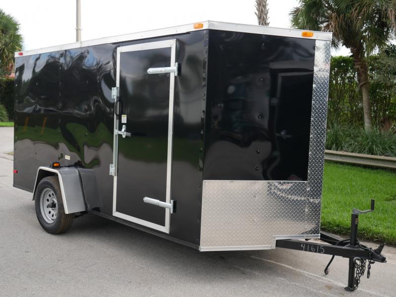 E4d 6x12 Enclosed Cargo Trailer Lr Carpenter Trailers 6 X 12
