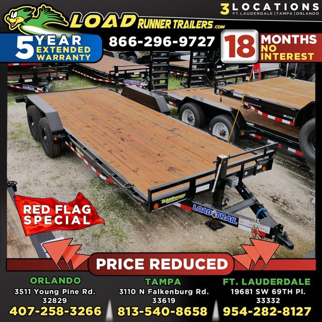 *104769* 7x20 LOAD TRAIL Car Hauler |7 TON Car Trailer 7 x 20 *104769* 7x20 LOAD TRAIL Car Hauler |7 TON Car Trailer 7 x 20