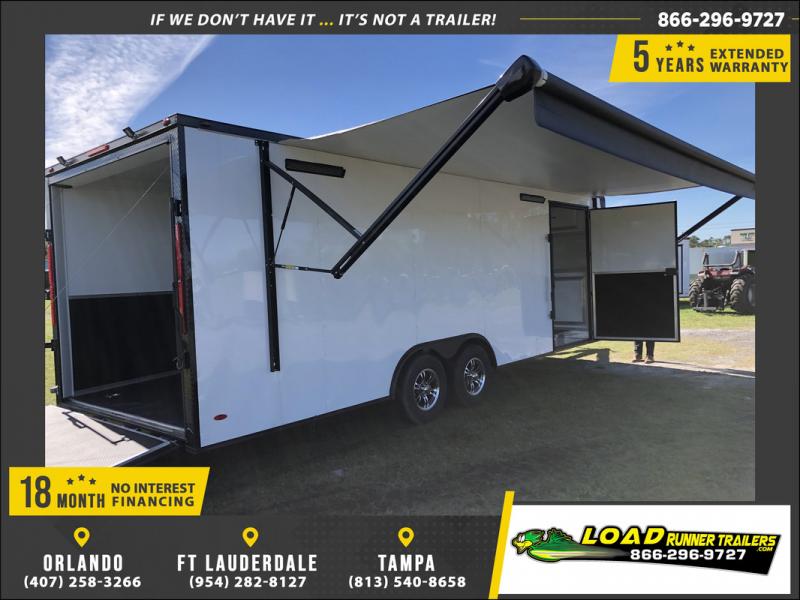 *108203* 8.5x24 Enclosed Cargo Trailer |Race Car Trailers 8.5 x 24 *108203* 8.5x24 Enclosed Cargo Trailer |Race Car Trailers 8.5 x 24