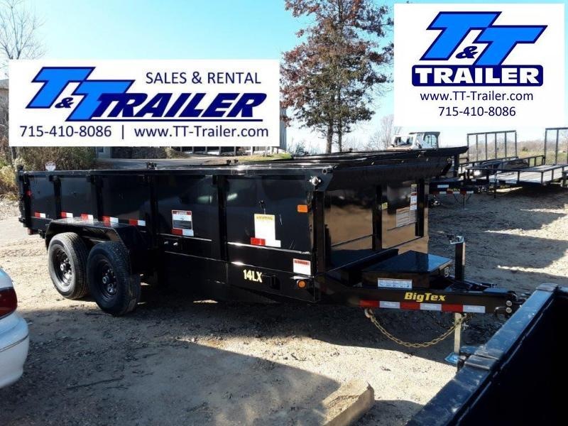 2021 Big Tex 14LX 83" x 12' Heavy Duty Extra Wide Dump Trailer 2021 Big Tex 14LX 83" x 12' Heavy Duty Extra Wide Dump Trailer