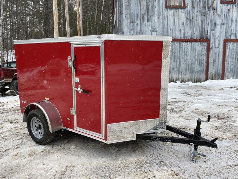 2020 Freedom Trailers 5X8 RED DOUBLE DOORS/SIDE DOOR Enclosed Cargo Trailer 2020 Freedom Trailers 5X8 RED DOUBLE DOORS/SIDE DOOR Enclosed Cargo Trailer