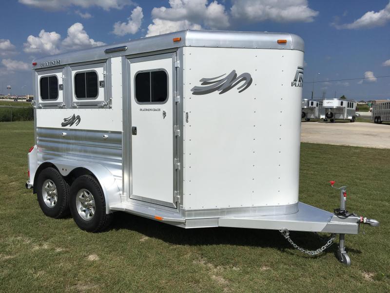 2018 Platinum Coach 2 Horse BP Horse Trailer 2018 Platinum Coach 2 Horse BP Horse Trailer