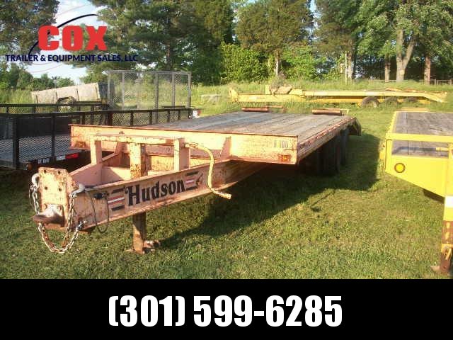 2001 HUDSON PH 9-TON Equipment Trailers 2001 HUDSON PH 9-TON Equipment Trailers