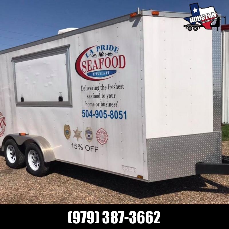2015 Diamond Cargo 16'x7' Concession Trailer 7k Vending / Concession Trailer 2015 Diamond Cargo 16'x7' Concession Trailer 7k Vending / Concession Trailer