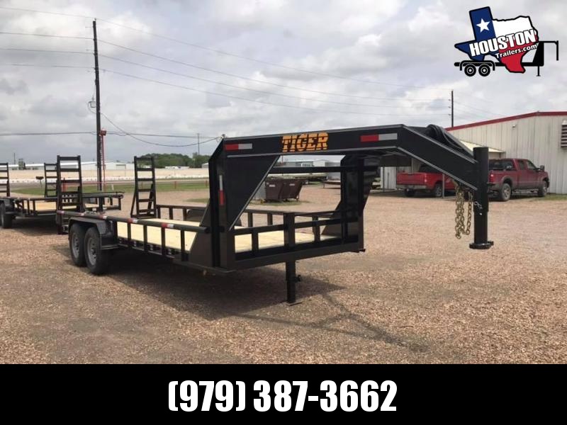 2020 Tiger 20' GN Pipetop Lowboy 14k Equipment Trailer 2020 Tiger 20' GN Pipetop Lowboy 14k Equipment Trailer