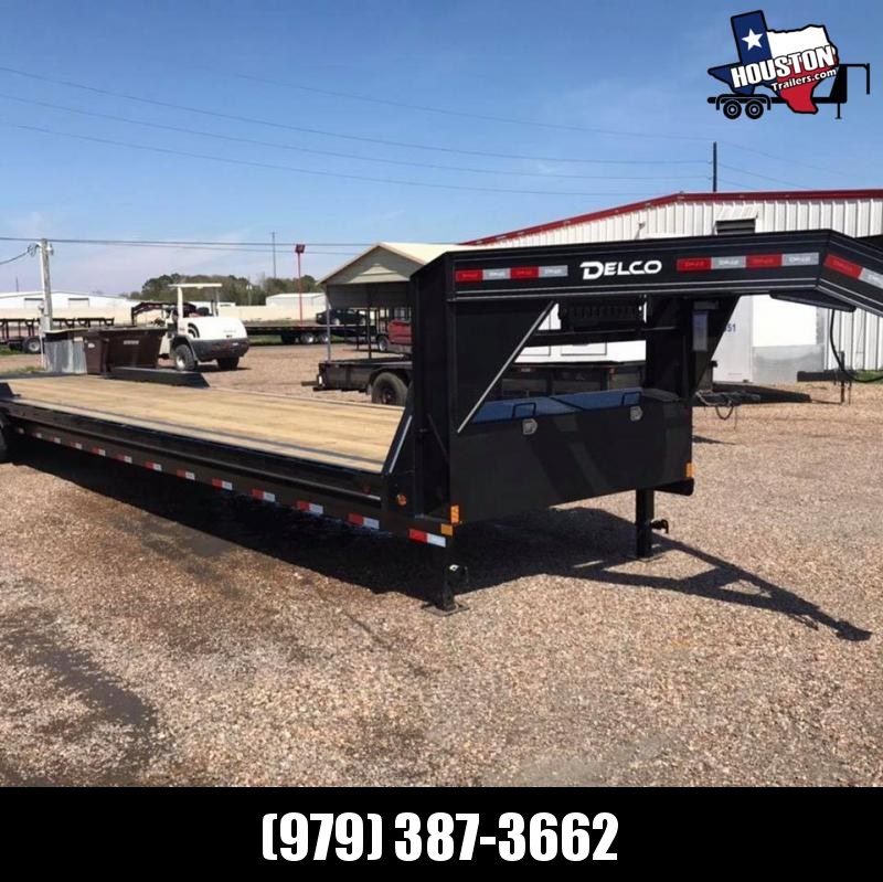 2020 Delco Trailers 40' GN Lowboy 21k Flatbed Trailer 2020 Delco Trailers 40' GN Lowboy 21k Flatbed Trailer