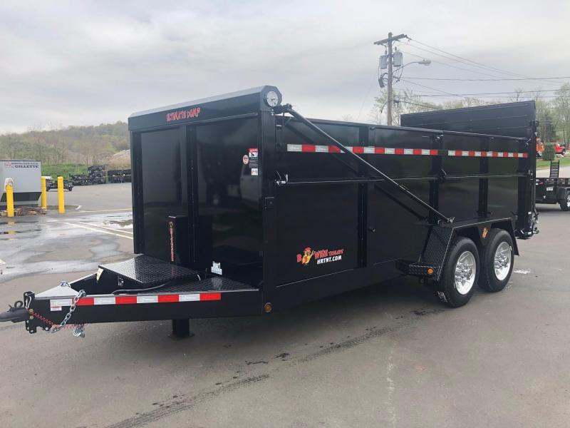 BWISE 2020 7' x 14' BLACK ULTIMATE DUMP LOW PROFILE DU14-15 BWISE 2020 7' x 14' BLACK ULTIMATE DUMP LOW PROFILE DU14-15