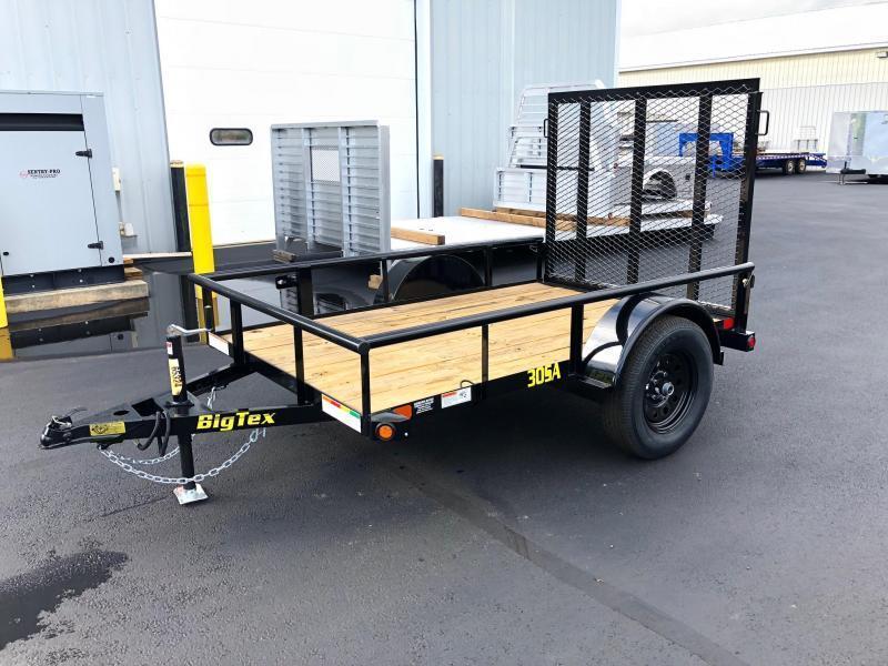 BIGTEX 2020 30 SINGLE AXLE 5' x 8' LANDSCAPE / UTILITY TRAILER BIGTEX 2020 30 SINGLE AXLE 5' x 8' LANDSCAPE / UTILITY TRAILER