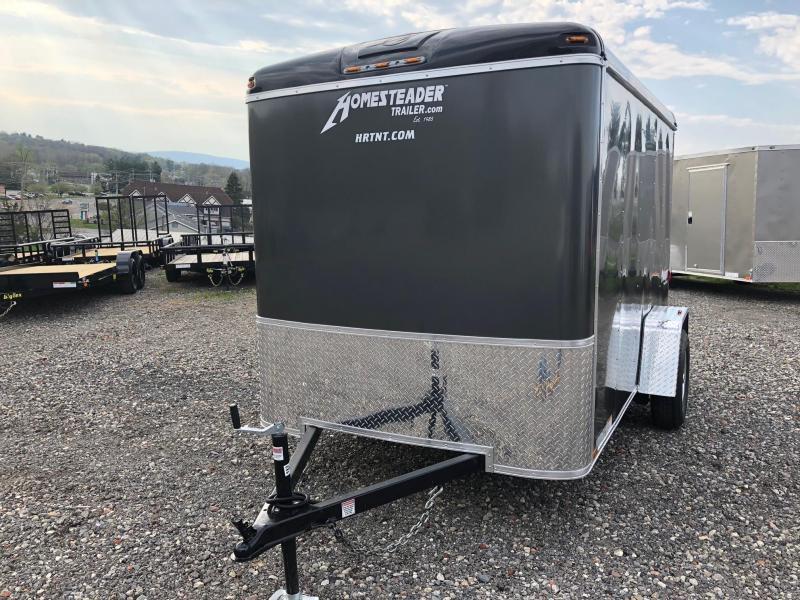 HOMESTEADER 2020 6' x 10' GRAY CHALLENGER ENCLOSED TRAILER w/EXTRA HEIGHT HOMESTEADER 2020 6' x 10' GRAY CHALLENGER ENCLOSED TRAILER w/EXTRA HEIGHT