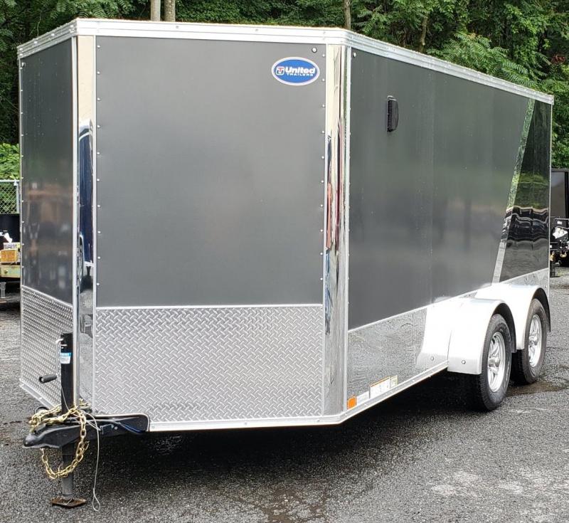 2020 United Trailers 7 X 14 Tandem Axle Motorcycle Trailer 2020 United Trailers 7 X 14 Tandem Axle Motorcycle Trailer