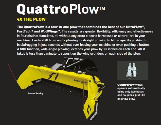 SnowWolf QuattroPlow SnowWolf QuattroPlow