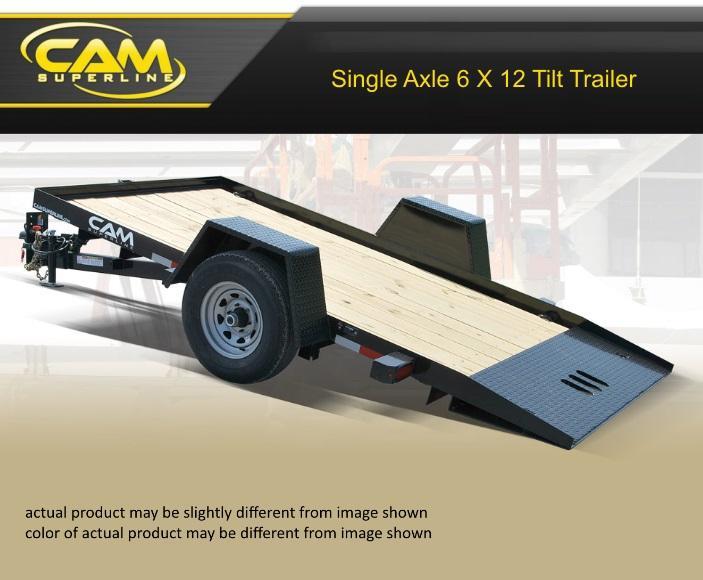 2020 Cam Superline 6 X 12 Single Axle Tilt Trailer 2020 Cam Superline 6 X 12 Single Axle Tilt Trailer