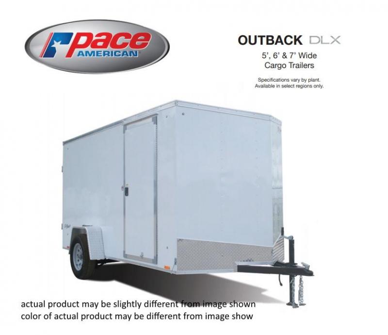 2021 Pace American 6 X 10 Outback Deluxe Light Duty Cargo Trailer 2021 Pace American 6 X 10 Outback Deluxe Light Duty Cargo Trailer