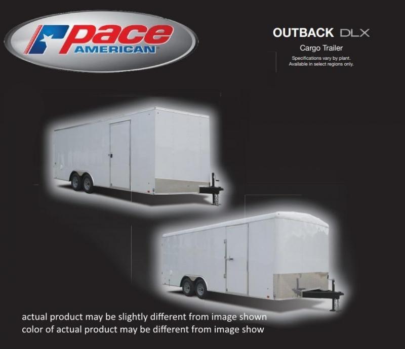 2020 Pace American 5 X 8 Outback Round Top Cargo DLX 2020 Pace American 5 X 8 Outback Round Top Cargo DLX