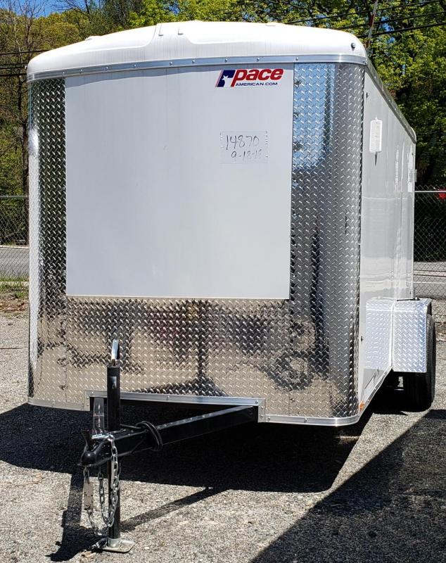 2019 Pace American 6 X 12 JT Round Top 6 Wide SE Single Axle 2019 Pace American 6 X 12 JT Round Top 6 Wide SE Single Axle